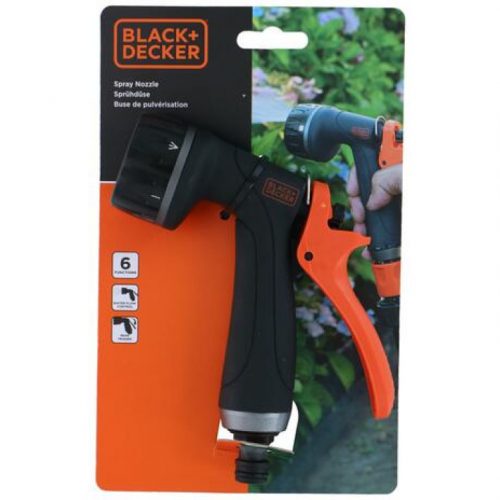 BLACK+DECKER 6 funkciós öntözőfej 17x15,5x3cm