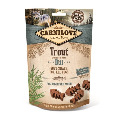 Carnilove Dog Semi Moist Snack ponty kakukkfűvel 200g