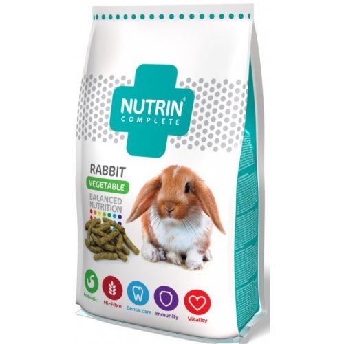 Nutrin Complete Nyúleledel Zöldség 400g