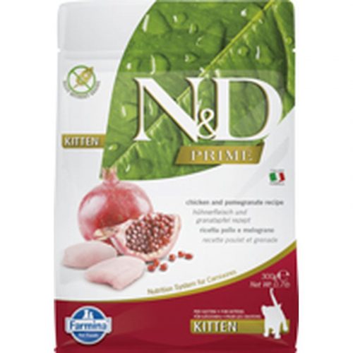 N&D Cat Prime csirke&gránátalma kitten 300g