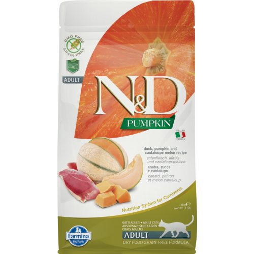 N&D Cat Grain Free Pumpkin kacsa 1,5kg