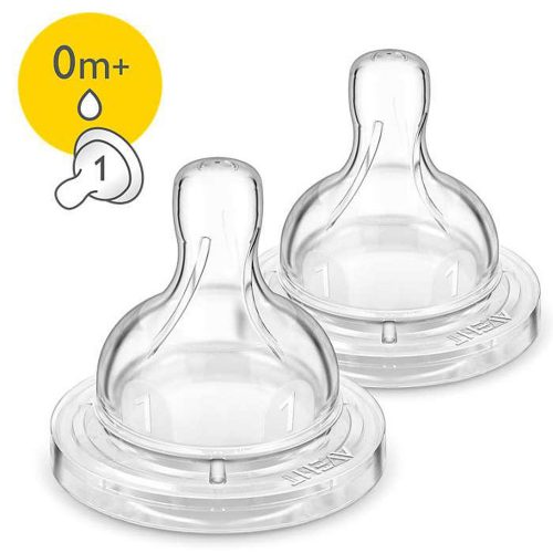 Philips AVENT etetőcumi Classic Anti-Colic 2db 1 cseppes 0hó