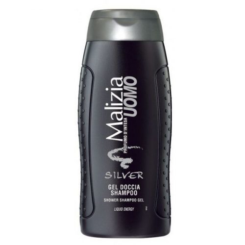 Malizia Uomo Silver Tusfürdő Férfiaknak 250ml