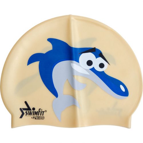 Úszósapka Swimfit delfines narancssárga